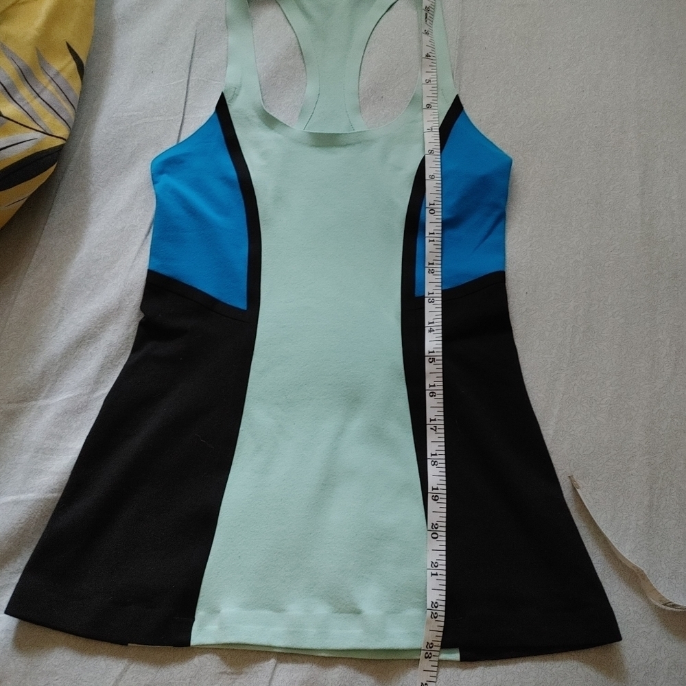 Lululemon Cool Racerback Colour Block Tank Size S - Picture 10 of 11